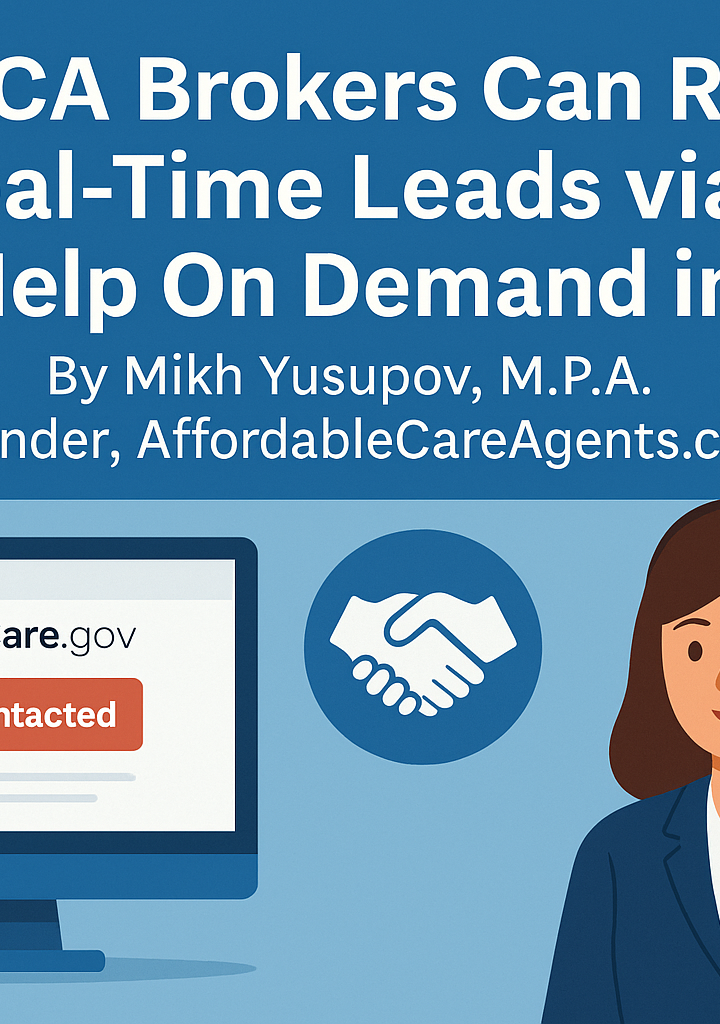 Real-Time Leads via CMS Help On Demand in 2025