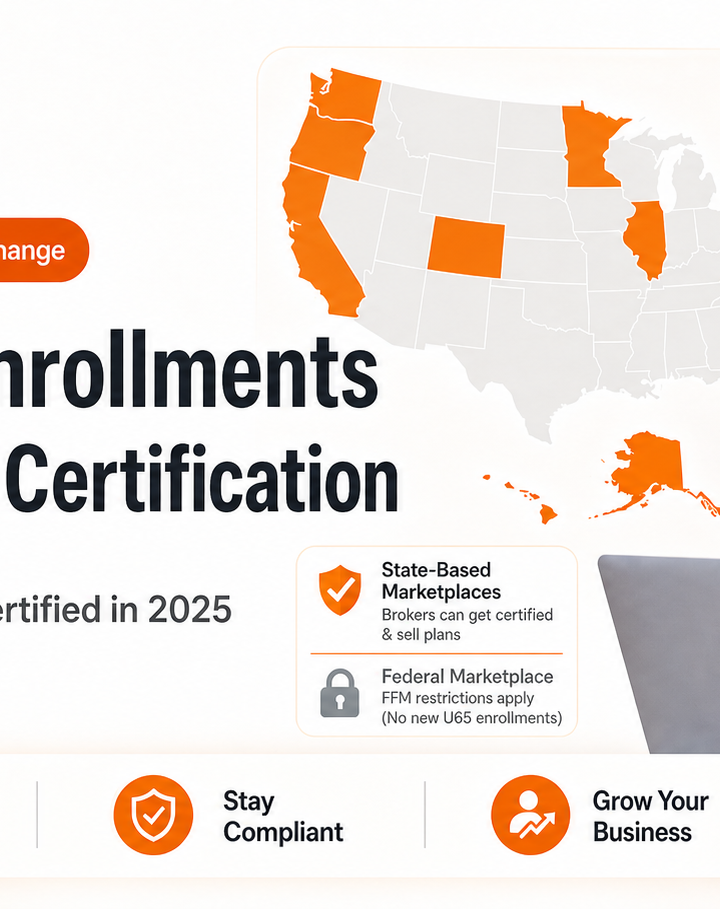 How to Handle U65 ACA Enrollments Without FFM Certification — and Where You Can Get Certified in 2025